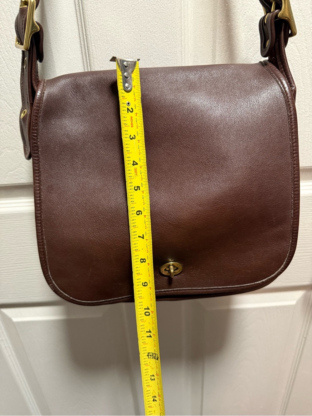Beautiful vintage leather Coach purse chocolate brown - Picture 16 of 16